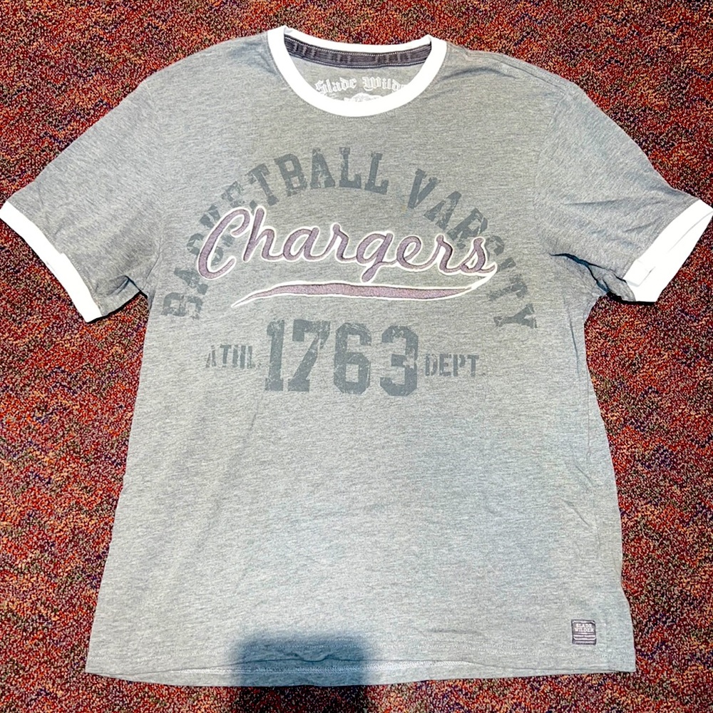 Slade Wilder Chargers t shirt